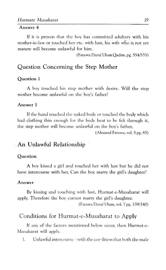 Hurmat-e-Musaharat – The Laws of Prohibition in Relation to Marriage | English image 4