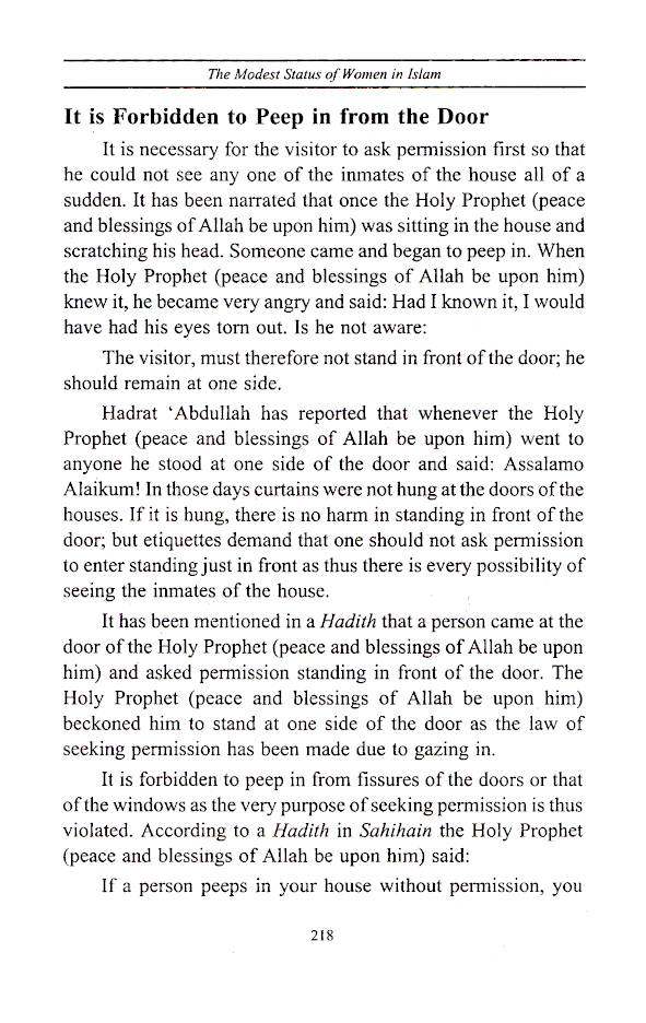 Modest Status of Women in Islam image 4