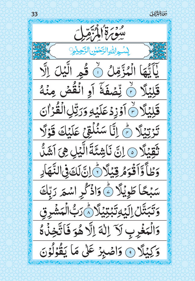 Surah Kahf with Surah Fatiha, Surah Jumuah, and Surah Muzammil image 4