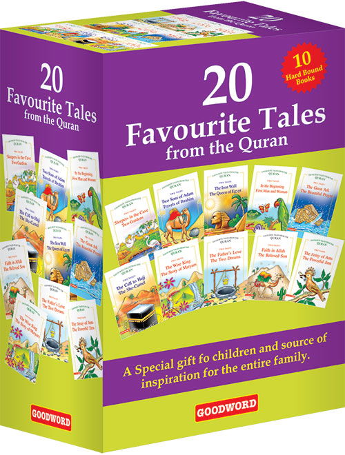 20 Favourite Tales from the Quran Gift Box (Ten Hard Bound books) image