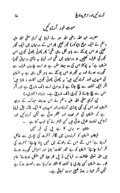 Aarzooein aur Hirs wa Lalach | Urdu image 2
