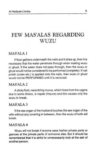 Al Hadiyato Linnisa : Islamic Laws for Purity of Women image 2