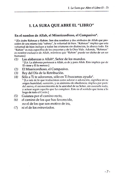 El Coran Traduccion Comentada (Spanish Only) image 2