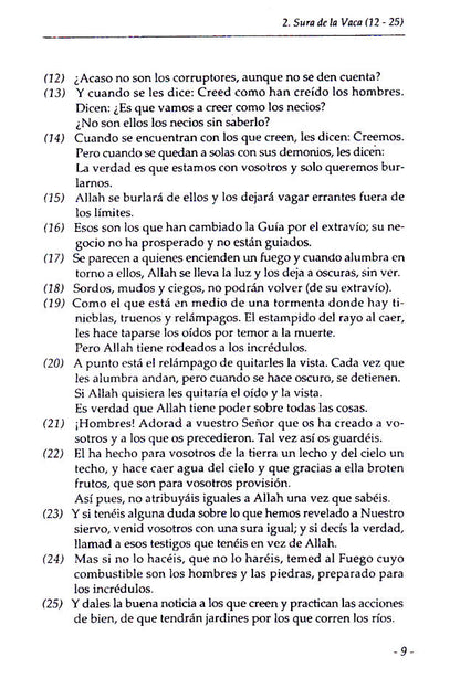 El Coran Traduccion Comentada (Spanish Only) image 4