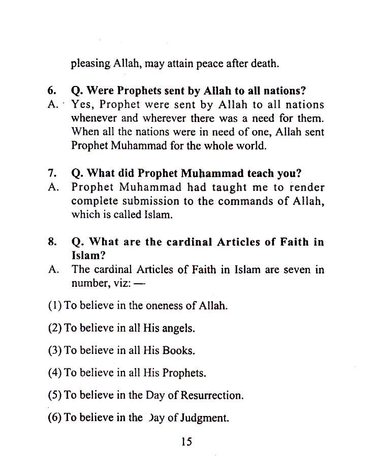 Elementary Teachings of Islam image 3