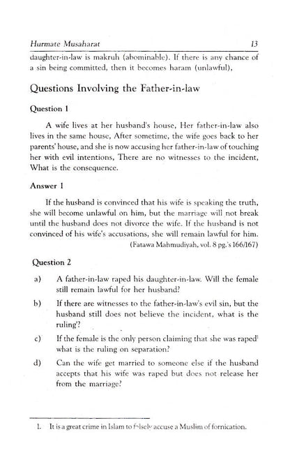 Hurmat-e-Musaharat – The Laws of Prohibition in Relation to Marriage | English image 3