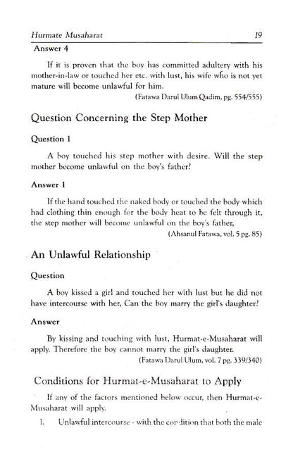 Hurmat-e-Musaharat – The Laws of Prohibition in Relation to Marriage | English image 4
