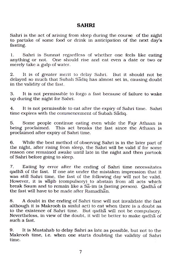 Kitabus Saum – The Book of Fasting | English image 3