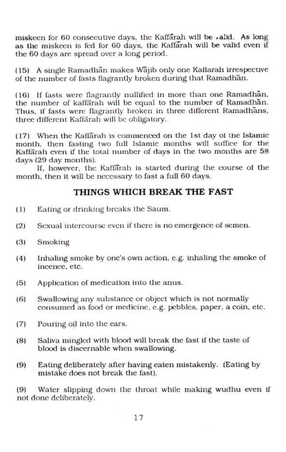 Kitabus Saum – The Book of Fasting | English image 4