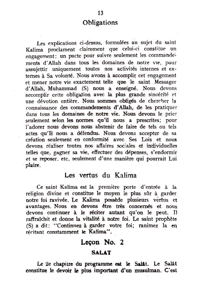 Les Six Principes Du Tabligh – Français image 2