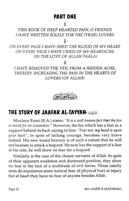 Ma-Aarif-E-Mathnavi – A commentary of the Mathnavi of Maulana Jalaluddin Rumi (Ra) | English image 3