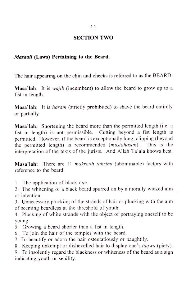 Masaail of the Hair image 2