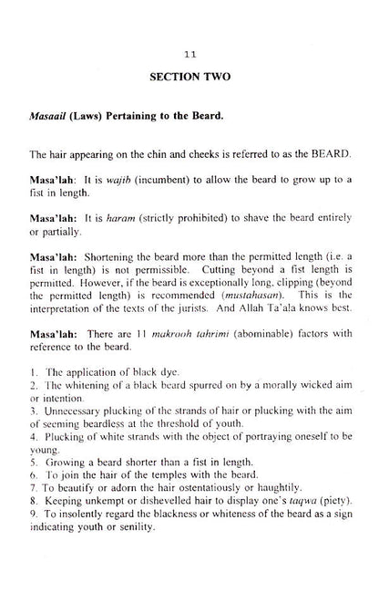 Masaail of the Hair image 2