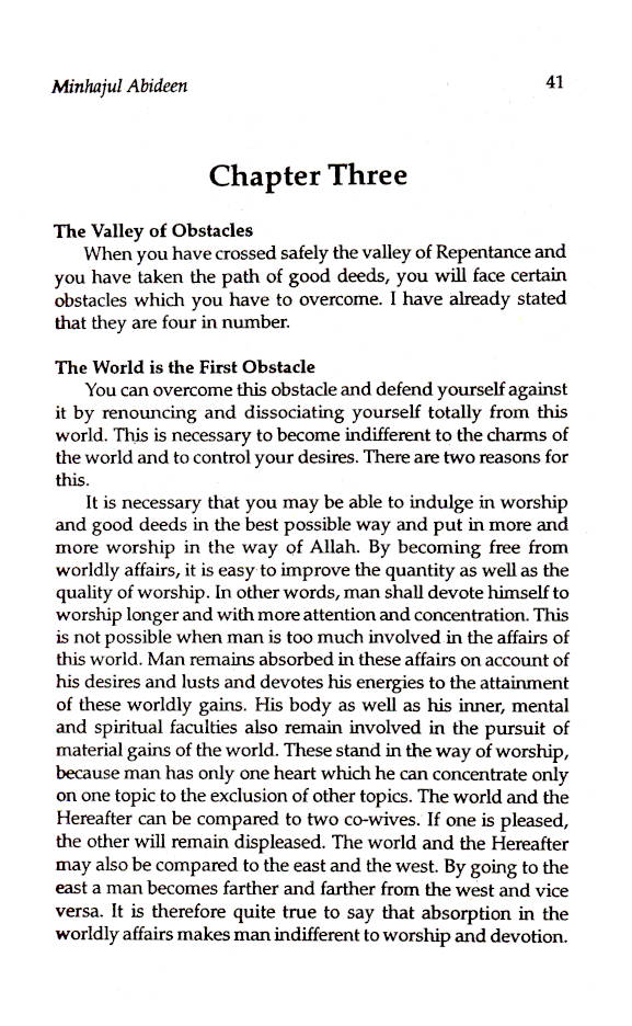 Minhajul Abideen – The Best Way for the Worshipers image 3
