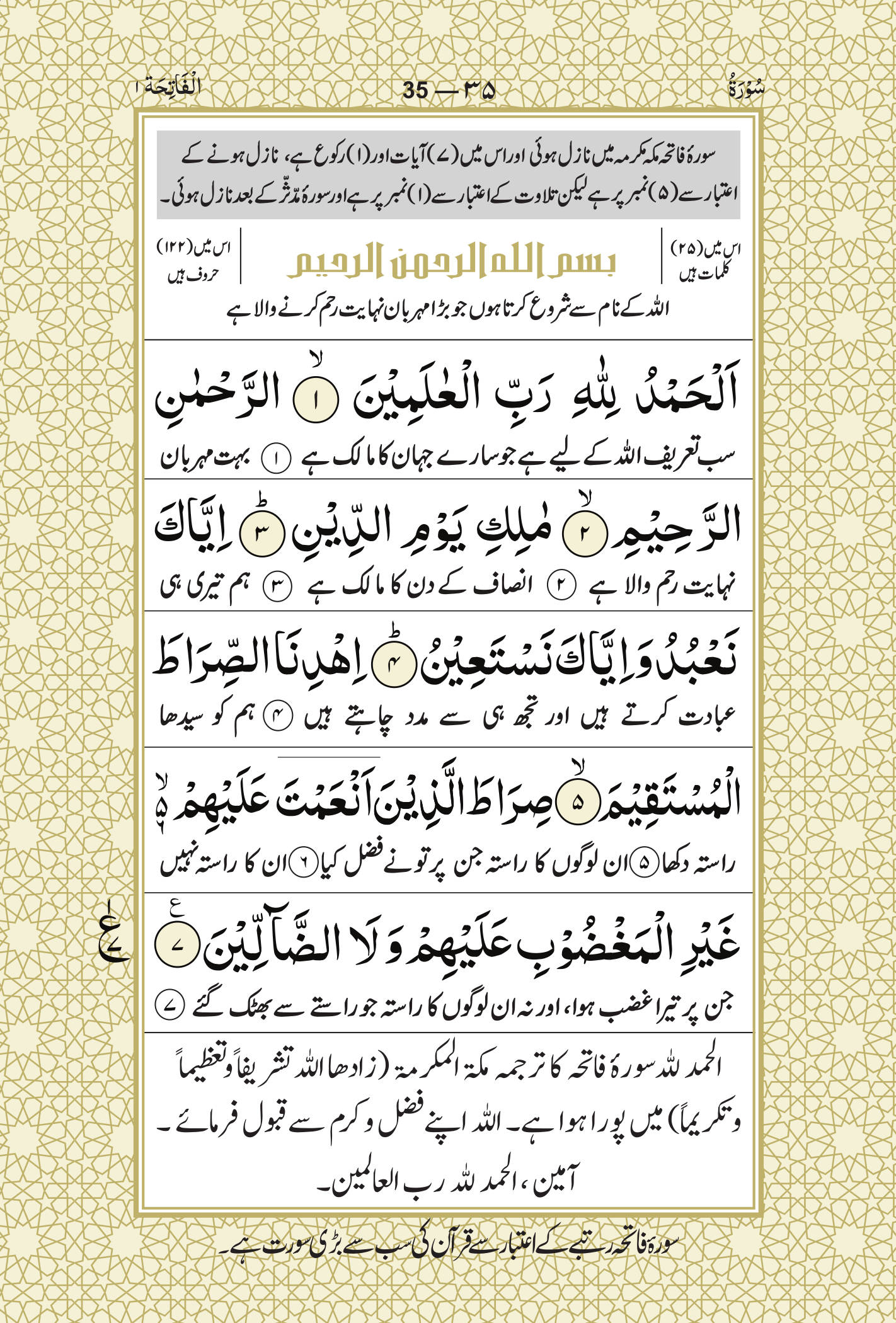 Muntakhab 26 Surtein Mutarjam Coloured -Urdu HB image 3