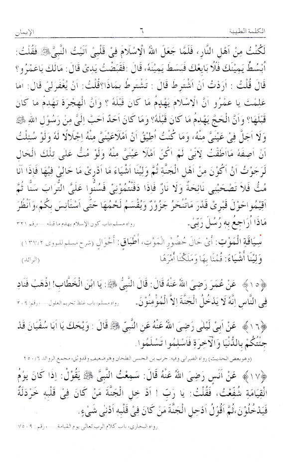 Al Ahadith Al Muntakhabah – Arabic Collection of Ahadith related to the six qualities of Dawat and Tabligh image 3