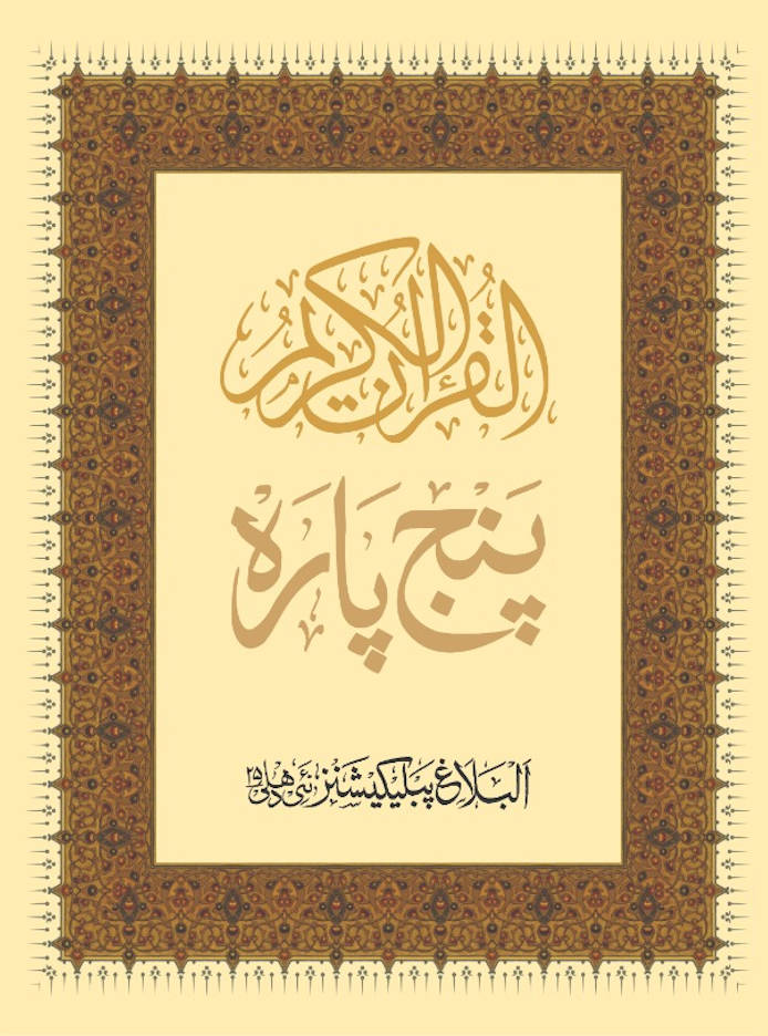 Para Set (1-30) Separate Paras Complete set | 9 Lines Quran | Indo-Pak Large Script | Paperback <i>without Box/Peti.</i> image 2