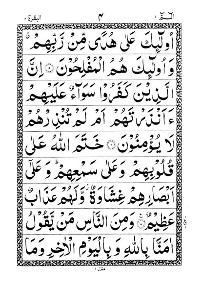 Para Set (1-30) Separate Paras Complete set | 9 Lines Quran | Indo-Pak Large Script | Paperback <i>without Box/Peti.</i> image 3