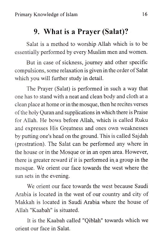 Primary Knowledge of Islam – Part 1 image 3