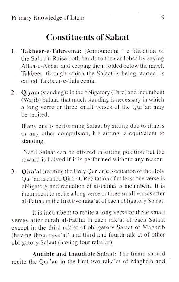 Primary Knowledge of Islam – Part 3 image 2