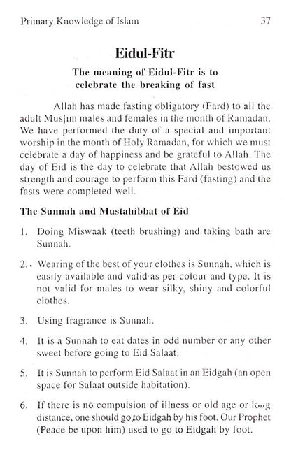 Primary Knowledge of Islam – Part 3 image 4