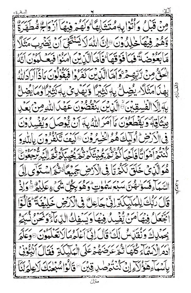 Quran Ref. 53 Arabic (16 Lines per page) Size 25 x 17 cm image 3