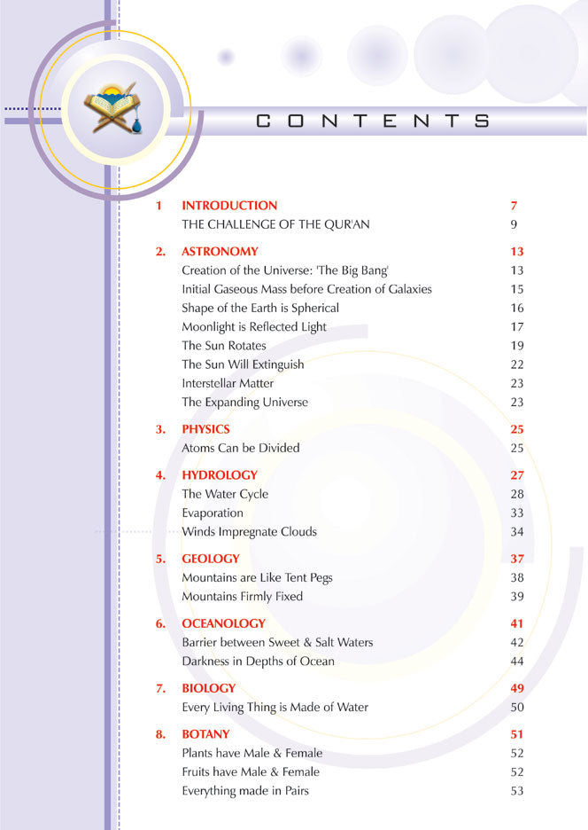 Quran and Modern Science : Compatible or Incompatible (Multi Coloured Inside Pages) image 2