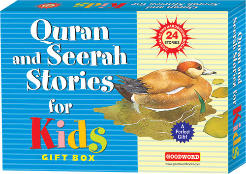 Quran and Seerah Stories for Kids Gift Box (Two Hard Bound Books) image
