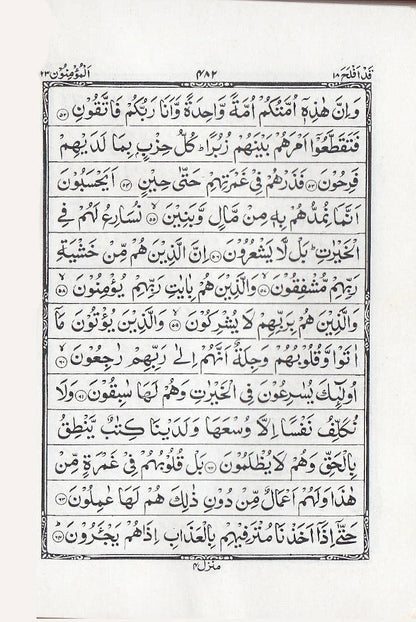 Quran Ref. 139 Golden Purse 13 Lines SMALL size 11.5 x 8cms image 4