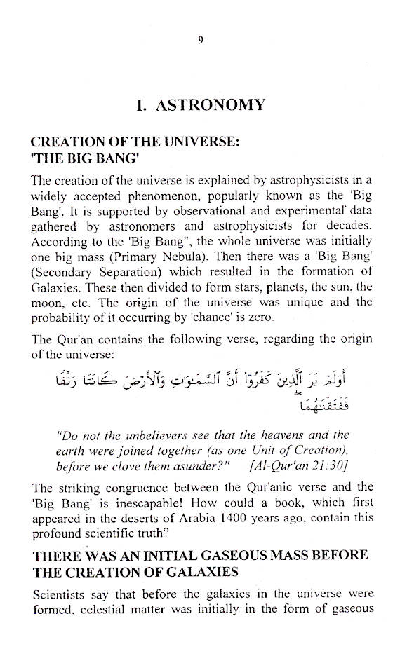 The Quran and Modern Science (Compatible or Incompatible?) – B&W image 2