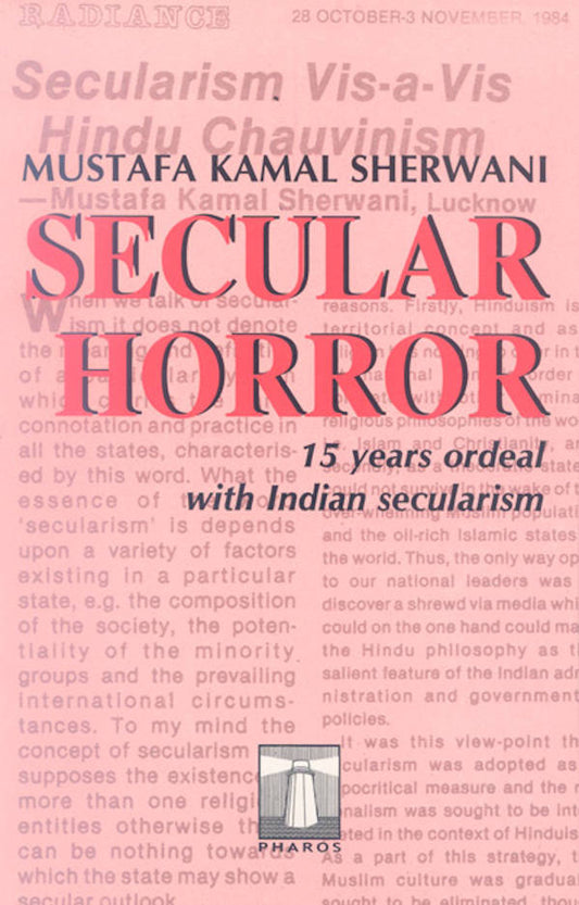 Secular Horror: 15 years ordeal with Indian secularism (PB) image