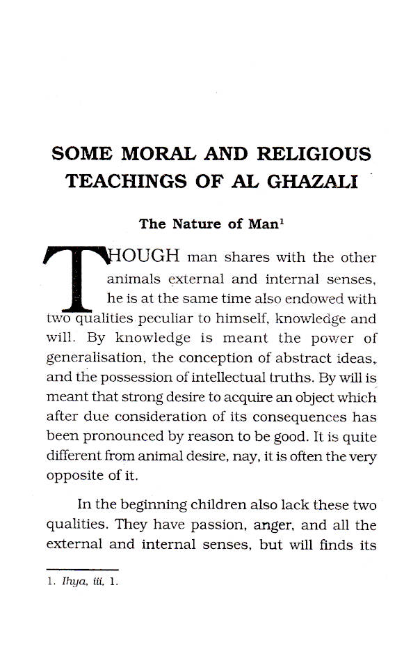 Some Moral and Religious Teachings of Imam Al-Ghazzali image 2