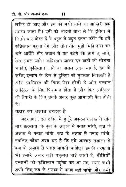 TV aur Azaabe Qabr | Hindi image 3