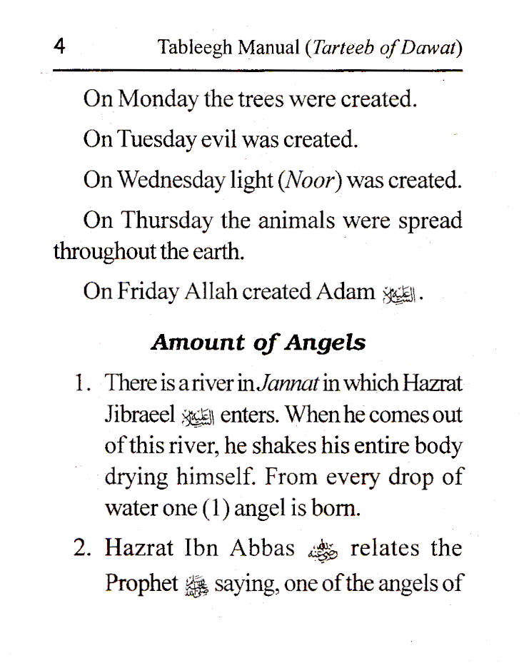 Tableegh Manual – Tarteeb of Dawat English – Pocket image 2