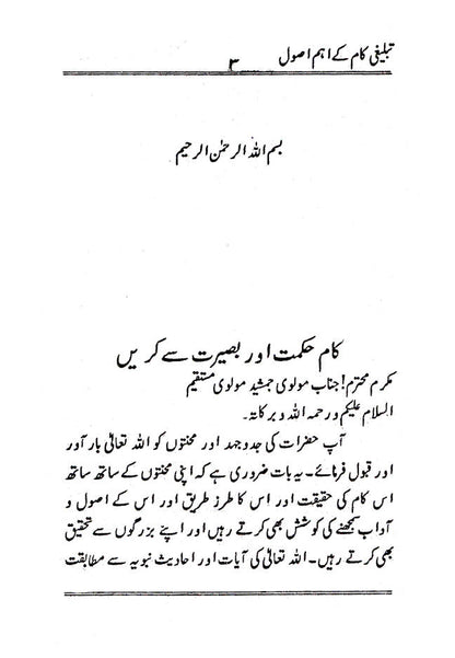 Tablighi Kaam Ke Aham Usool – Urdu image 2
