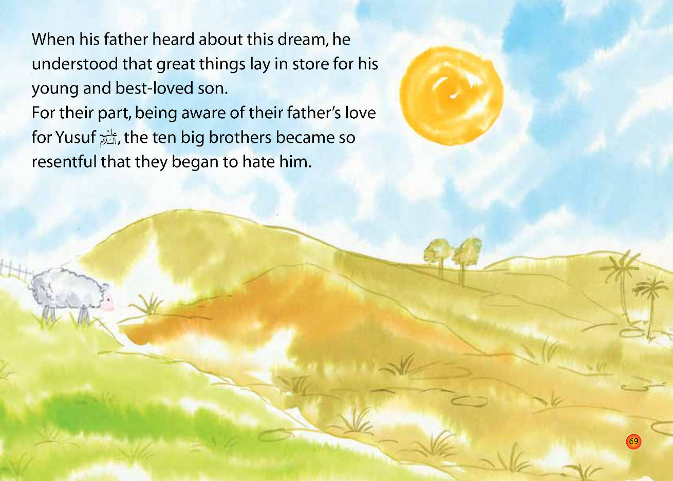 The Pious Man and His Sons image 3