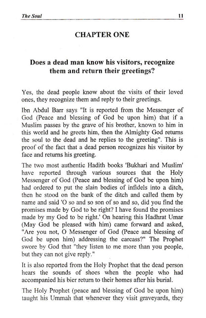 The Soul : Its Whereabout in the Light of Holy Quran & Ahadith image 2
