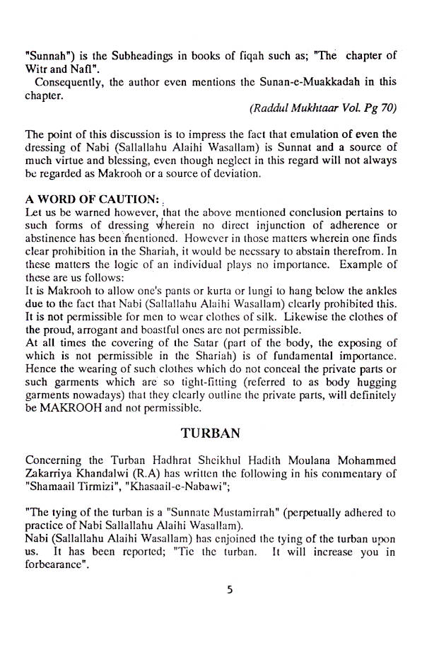 Turban Kurta Topee – In The Light of Sunnah | English image 2