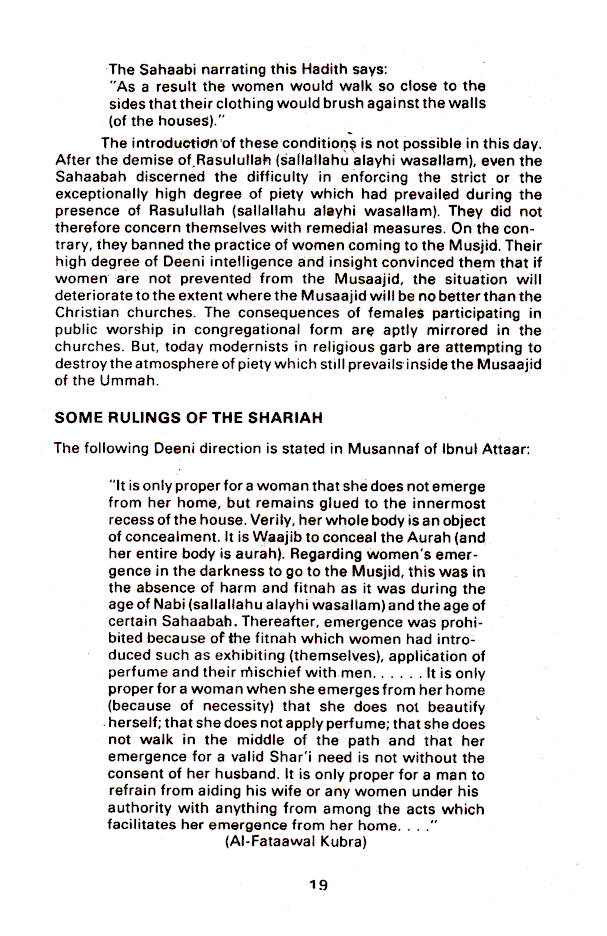 Women in Masaajid and Islam image 2