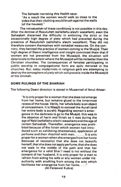 Women in Masaajid and Islam image 2