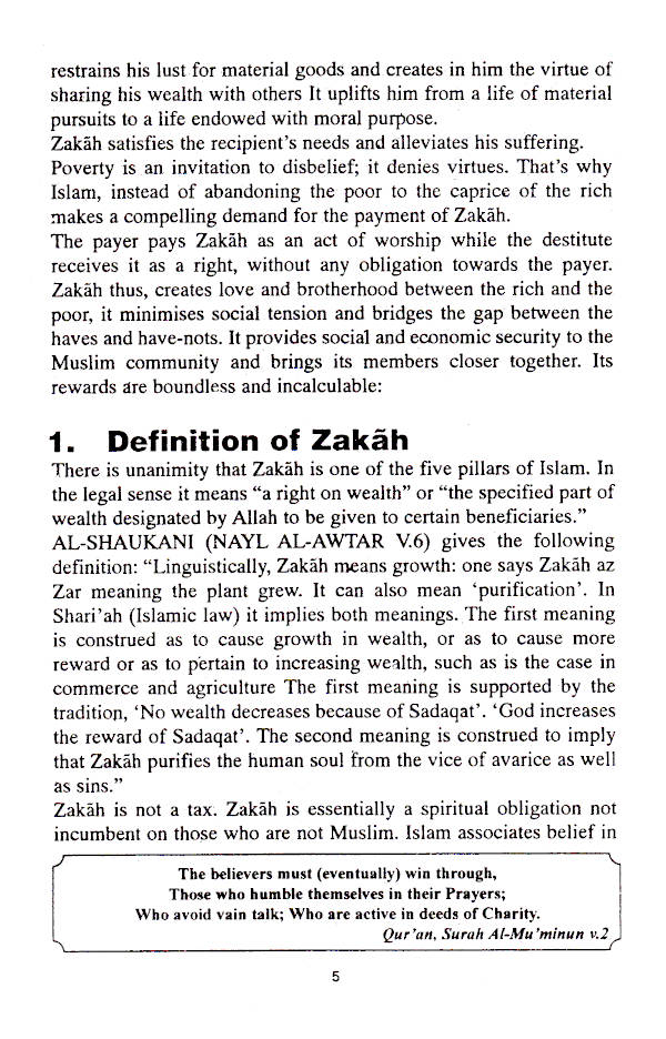 ZAKAH – The Religious Tax of Islam (Brief Guidelines) image 2