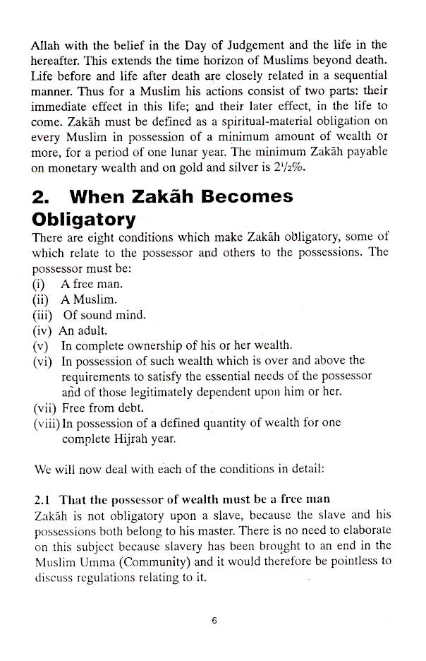 ZAKAH – The Religious Tax of Islam (Brief Guidelines) image 3