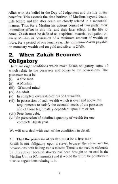 ZAKAH – The Religious Tax of Islam (Brief Guidelines) image 3