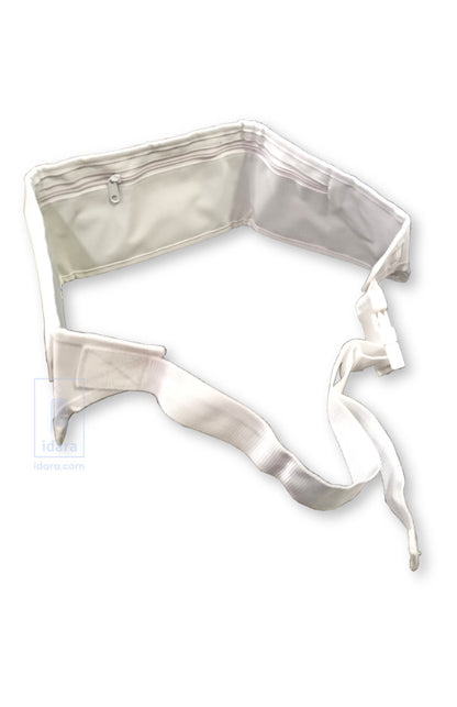 Ihram Belt, Hajj Belt, Umrah Belt – Free Size Fits All – Multiple Zipper Waterproof Pockets with Box image 2