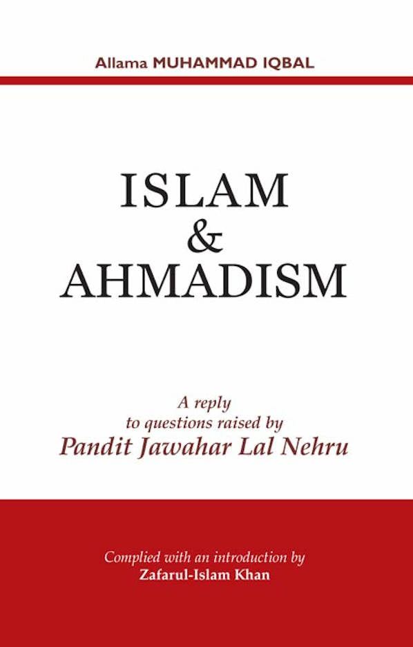 Islam and Ahmadism – A reply to questions raised by Pandit Jawahar Lal Nehru (PB) image