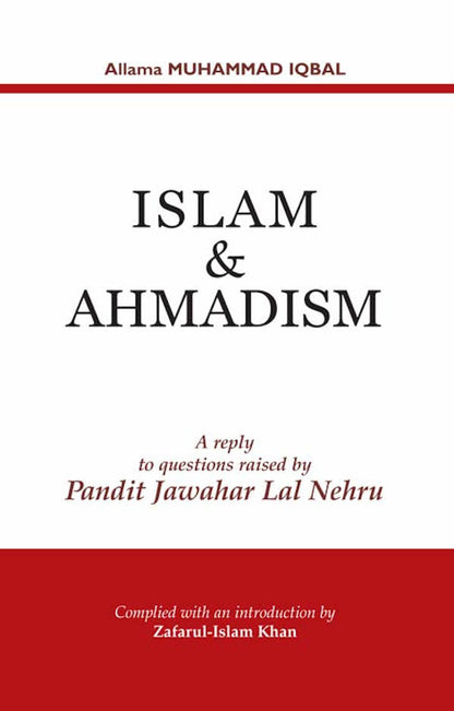 Islam and Ahmadism – A reply to questions raised by Pandit Jawahar Lal Nehru (PB) image