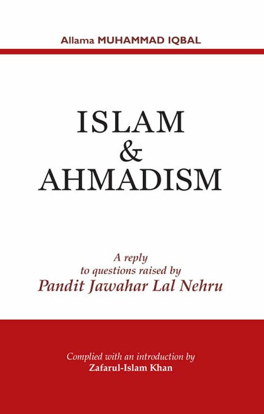 Islam and Ahmadism – A reply to questions raised by Pandit Jawahar Lal Nehru (PB) image