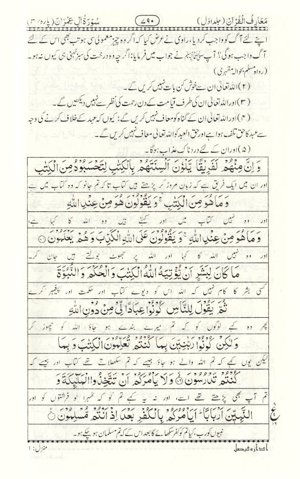 Maariful Quran Urdu 8 Volumes set | <i>Premium Edition</i> ????? ?????? Medium size 22 x 14 cms (HB) image 3