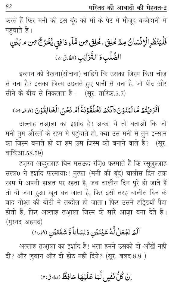 Masjid Ki Aabadi Ki Mehnat – Part-2 – HINDI image 2