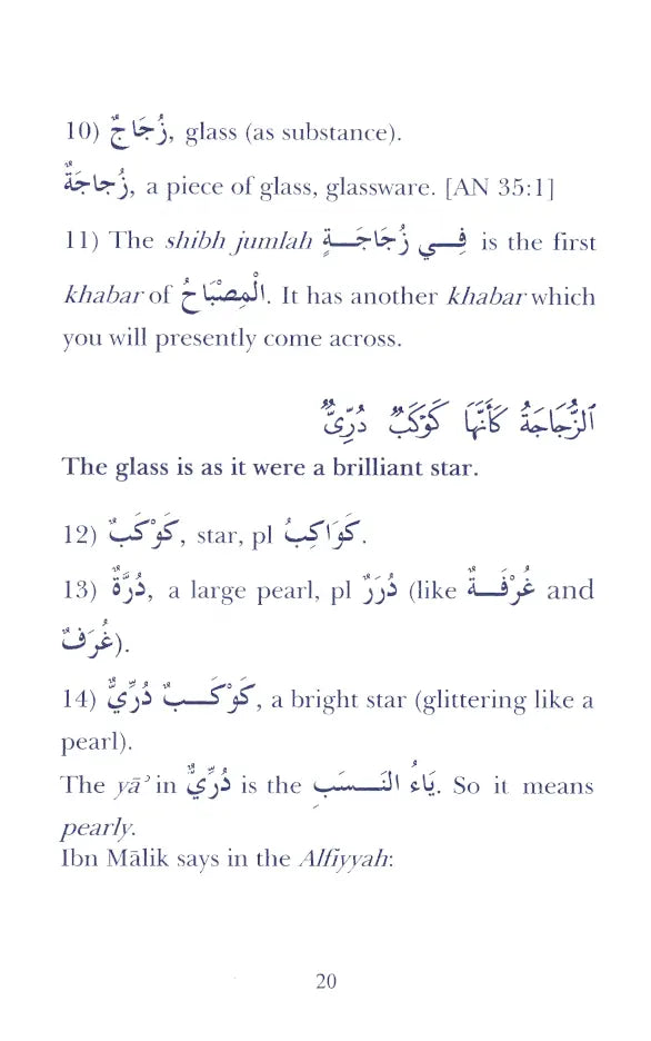 Nur-un ‘Ala Nur | Surat al-Nur Ayat 35-46 with Lexical and Grammatical Notes image 3